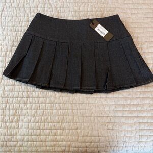 Motel Rocks Pleated Mini Skirt